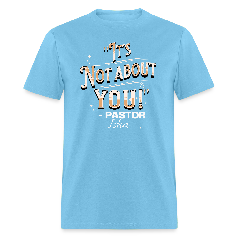 Pastor Isha T-Shirt - aquatic blue