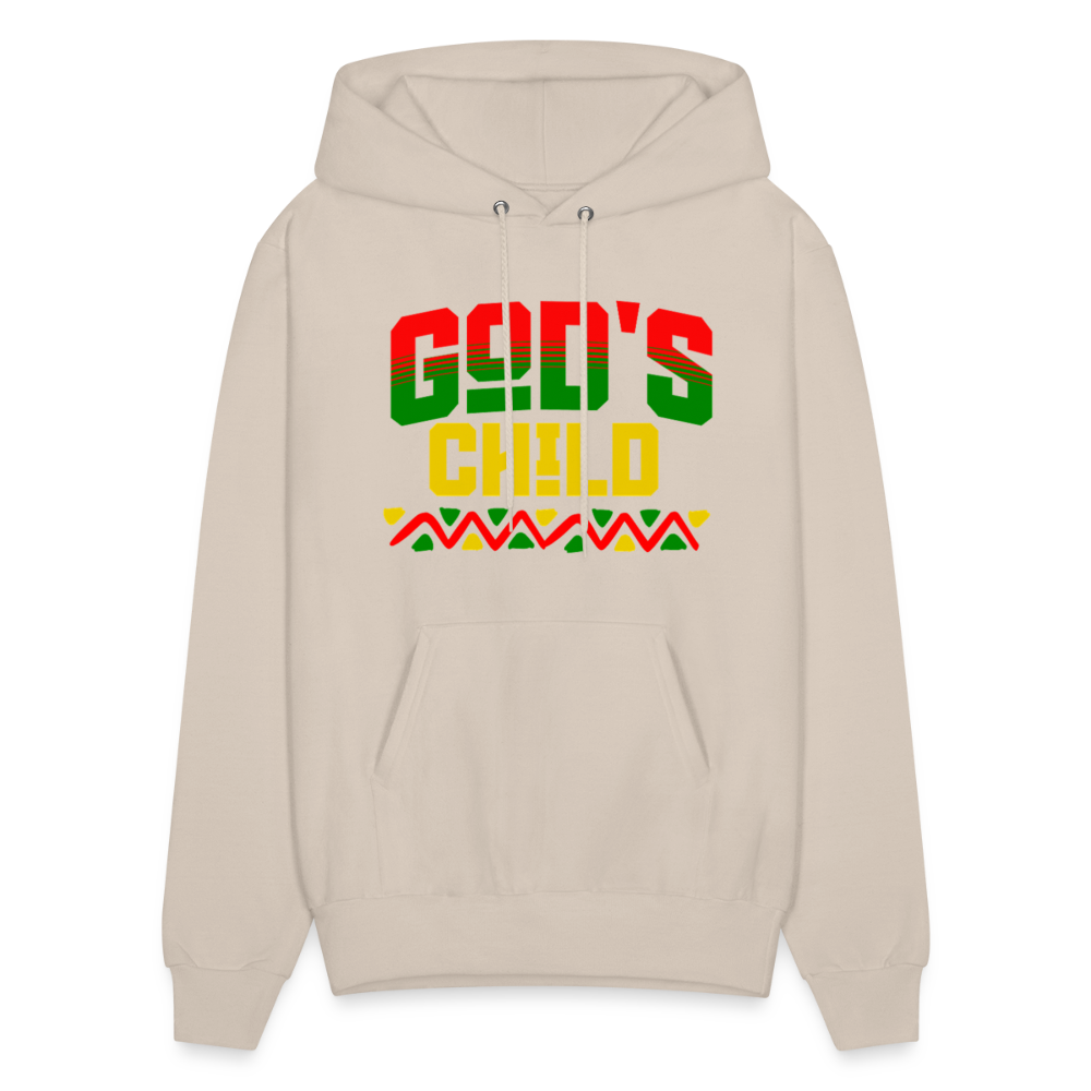 God's Child Black History Hoodie - Sand