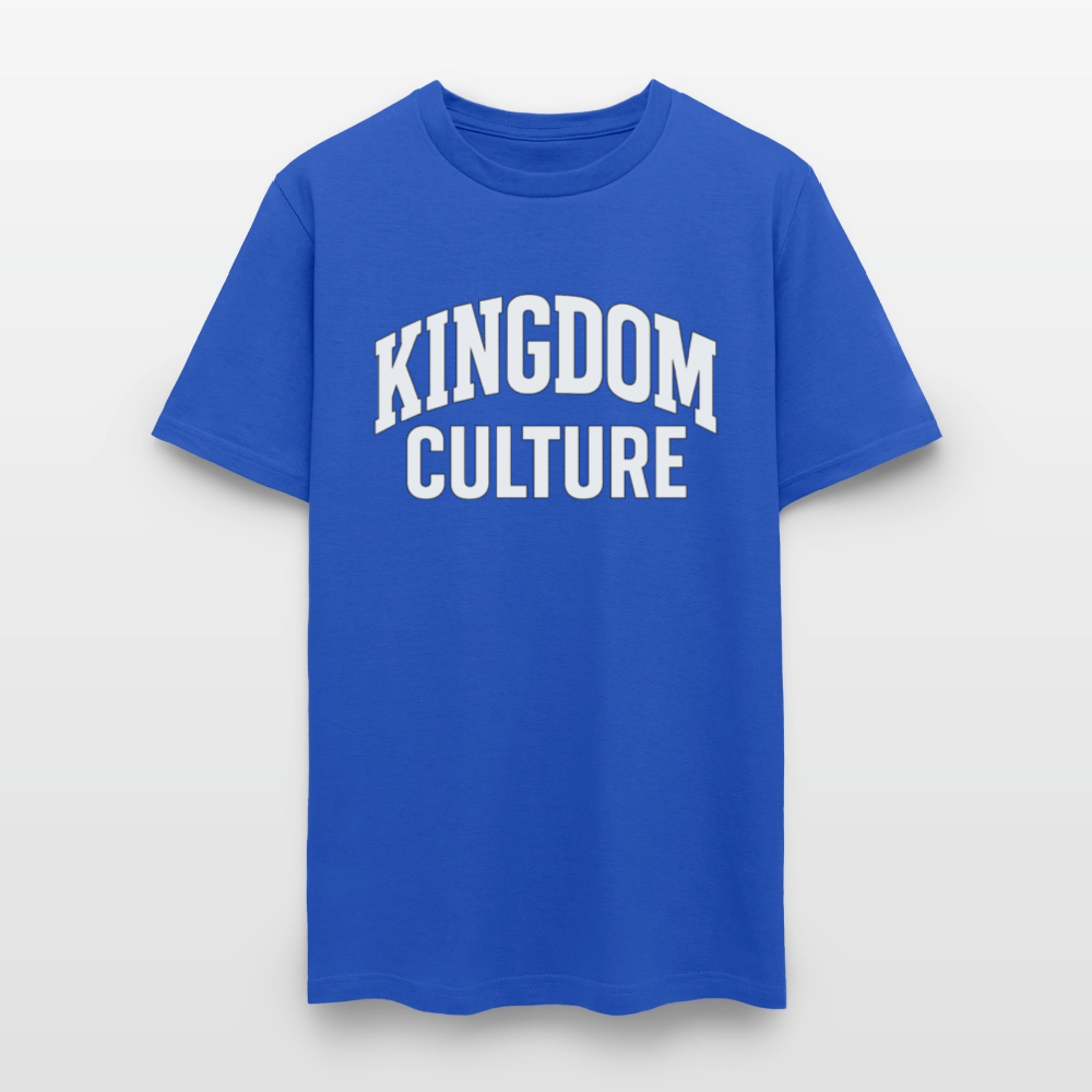 Kingdom Culture T-Shirt - royal blue