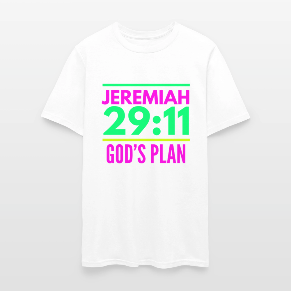 God's Plan Unisex T-Shirt - white