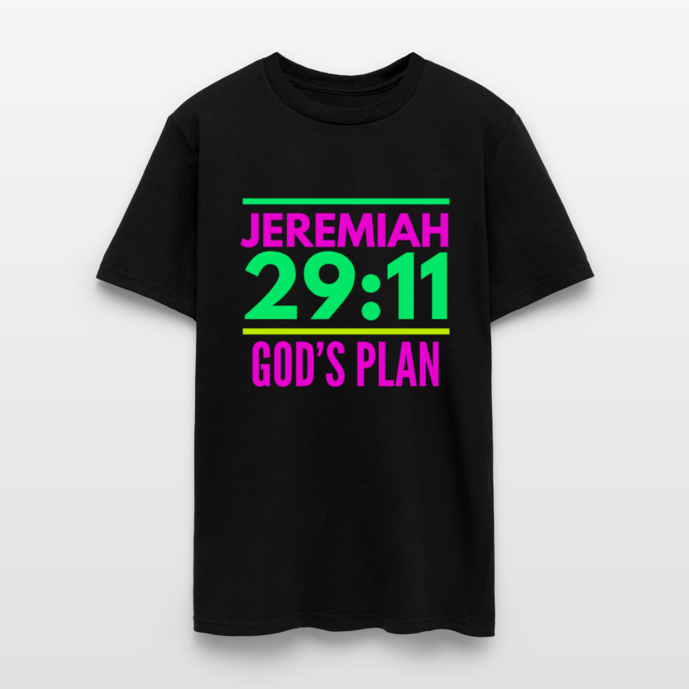 God's Plan Unisex T-Shirt - black
