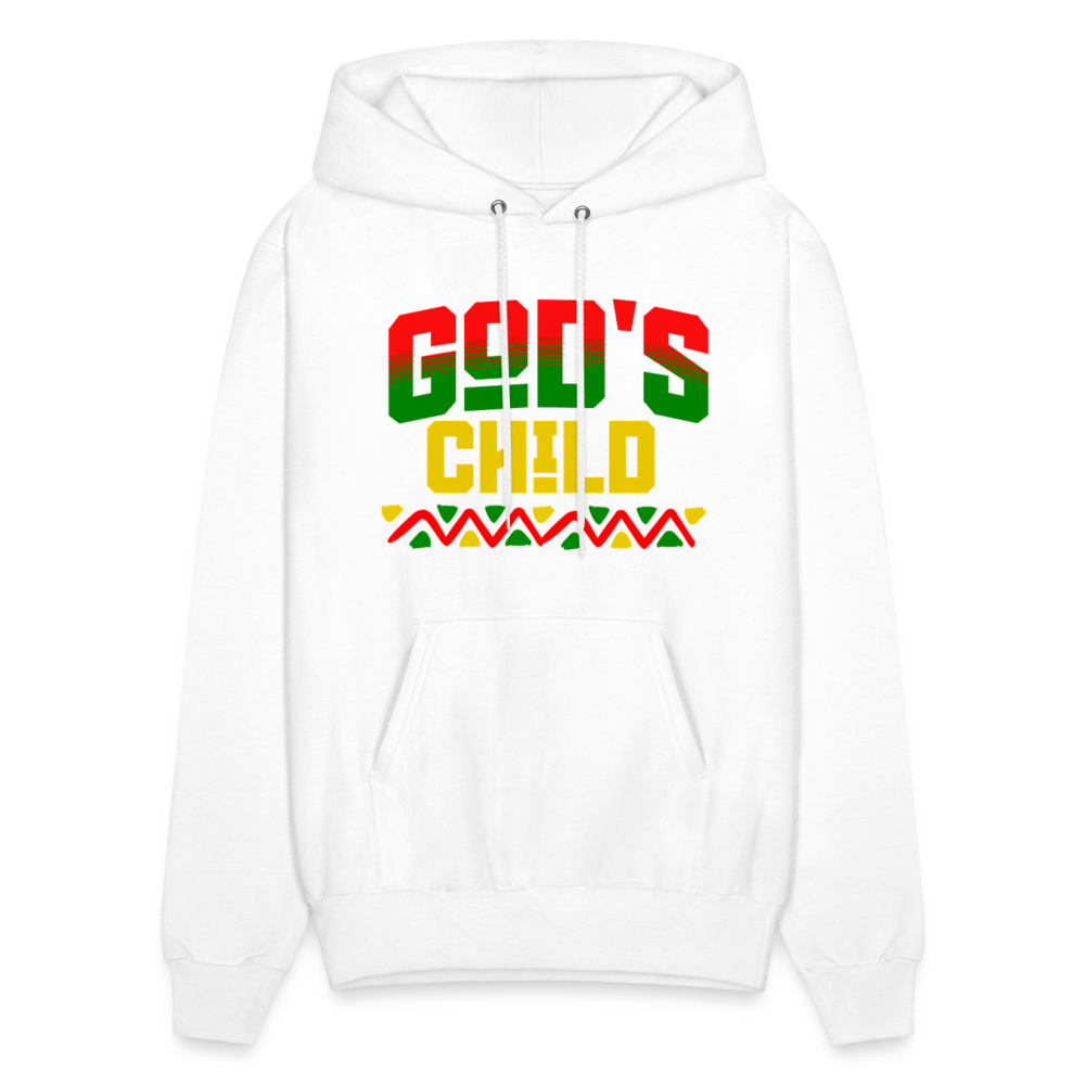 God's Child Black History Hoodie - white