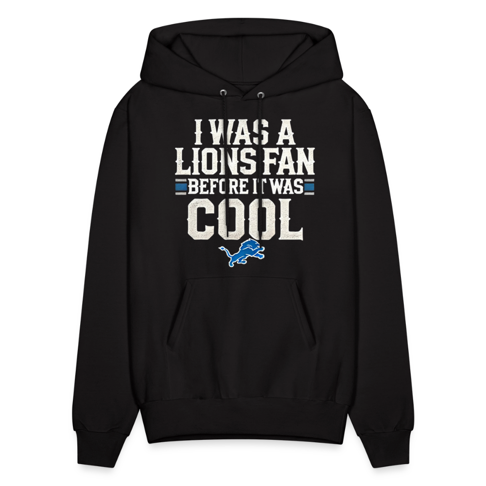 Cool Lions Fan Hoodie - black