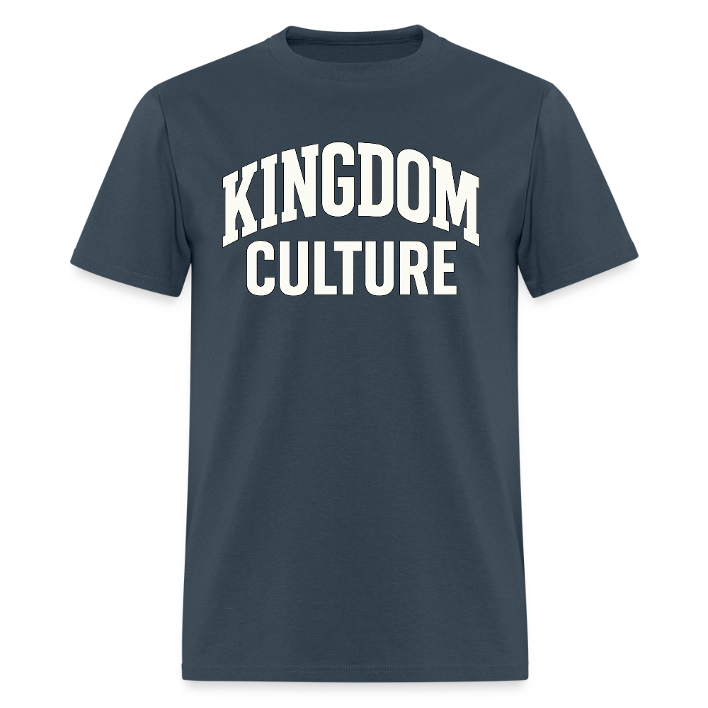 Kingdom Culture T-Shirt -  blue dusk