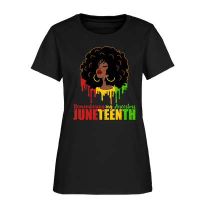 Remembering Our Ancestors Women's T-Shirt - black