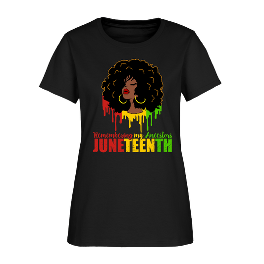 Remembering Our Ancestors Women's T-Shirt - black
