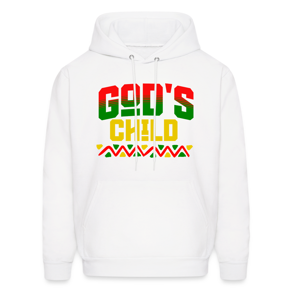 God's Child Black History Hoodie - white