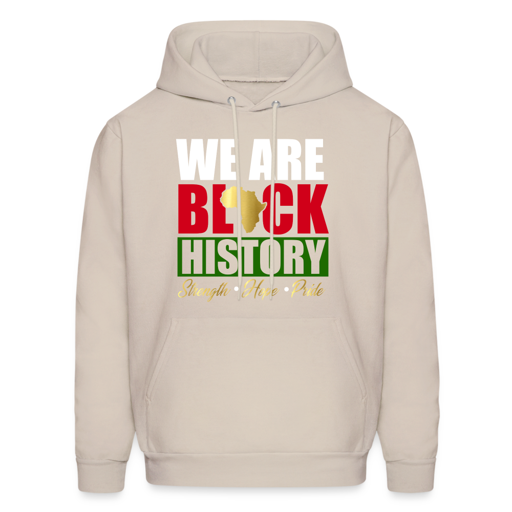 We Are Black History Hoodie - Sand