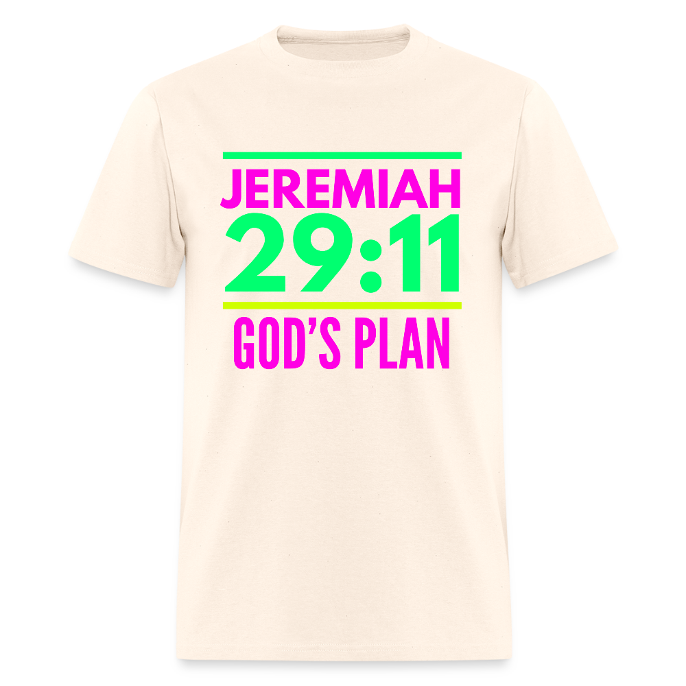 God's Plan Unisex T-Shirt - natural