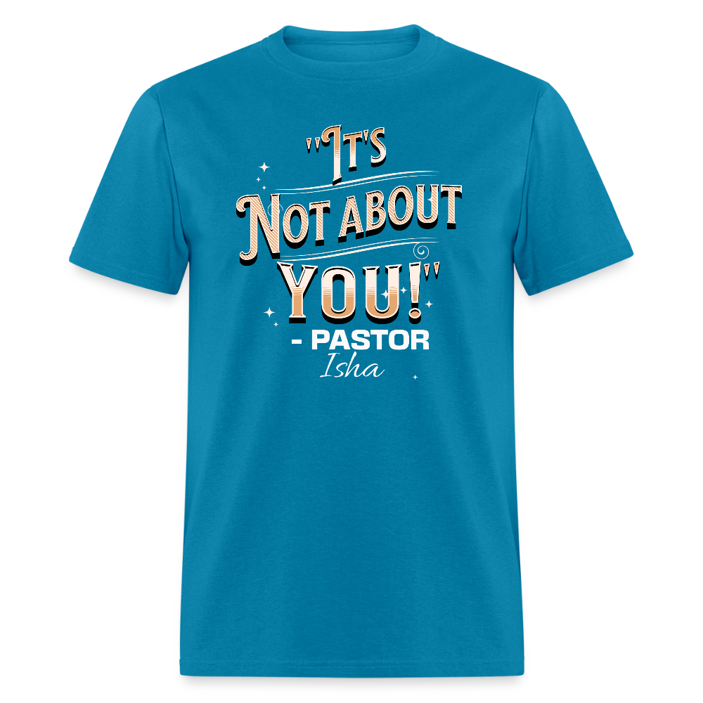 Pastor Isha T-Shirt - turquoise