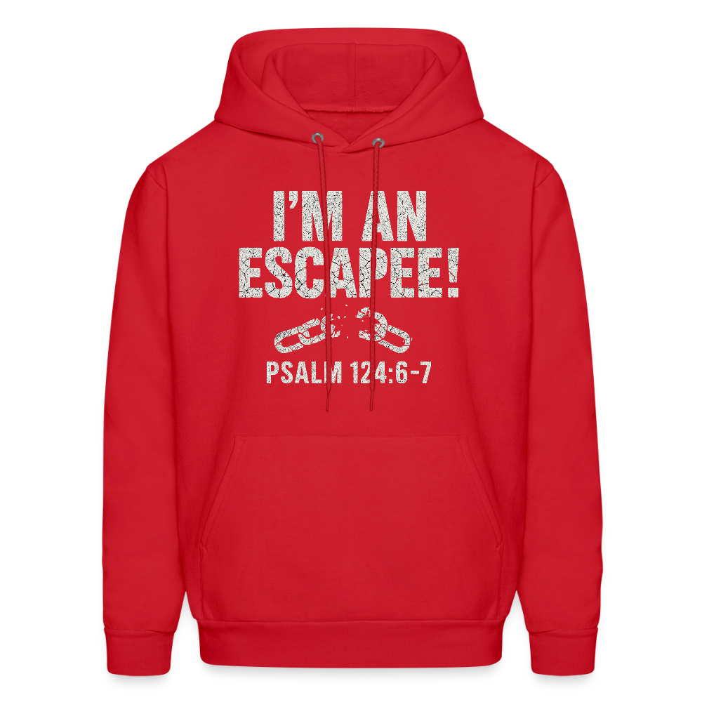 I'm An Escapee Hoodie - red