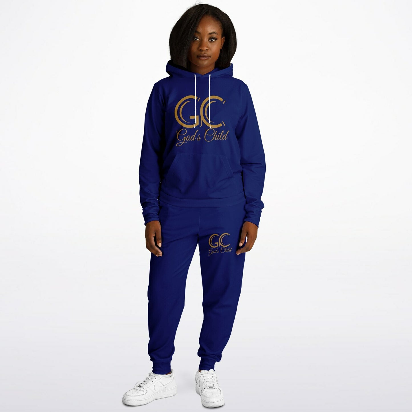 God's Child Sweat Suit (Blue)