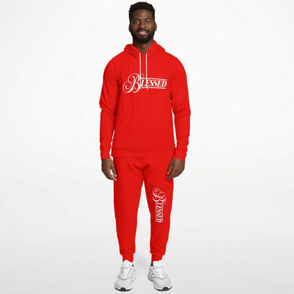 Blessed Sweatsuit - Red