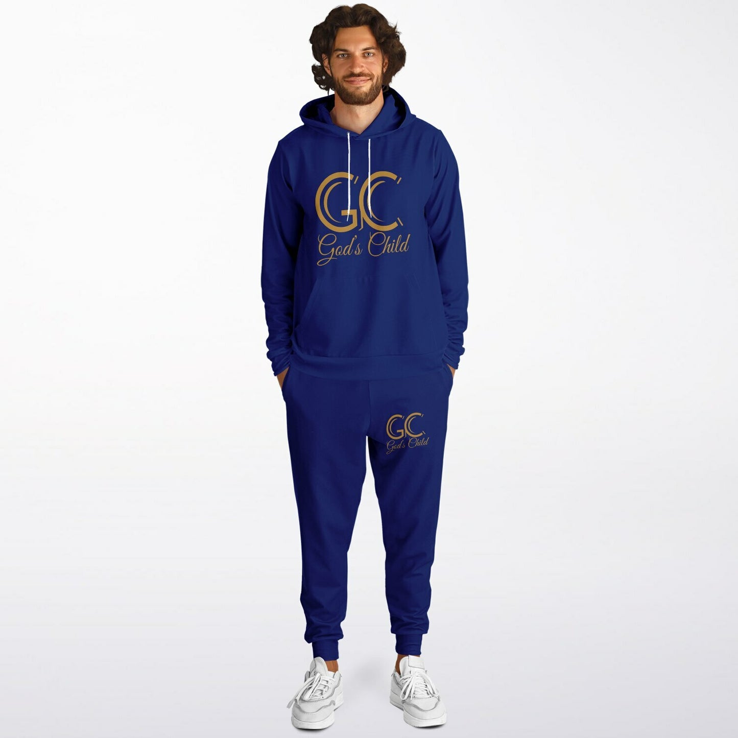 God's Child Sweat Suit (Blue)