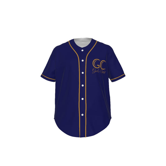 God's Child Baseball Jersey With Pinstripes