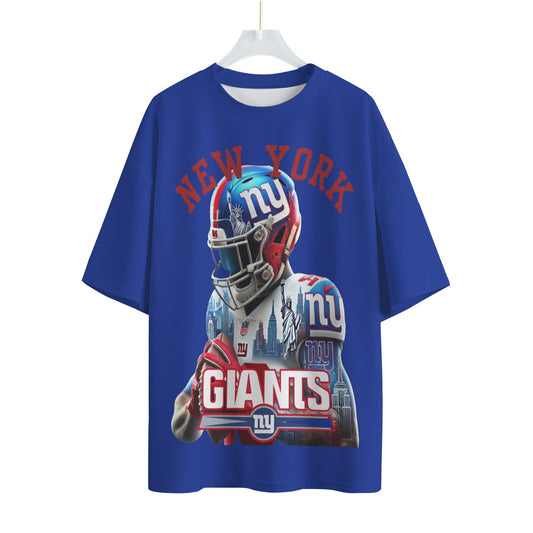 Giants Retro Unisex Drop-shoulder T-shirt