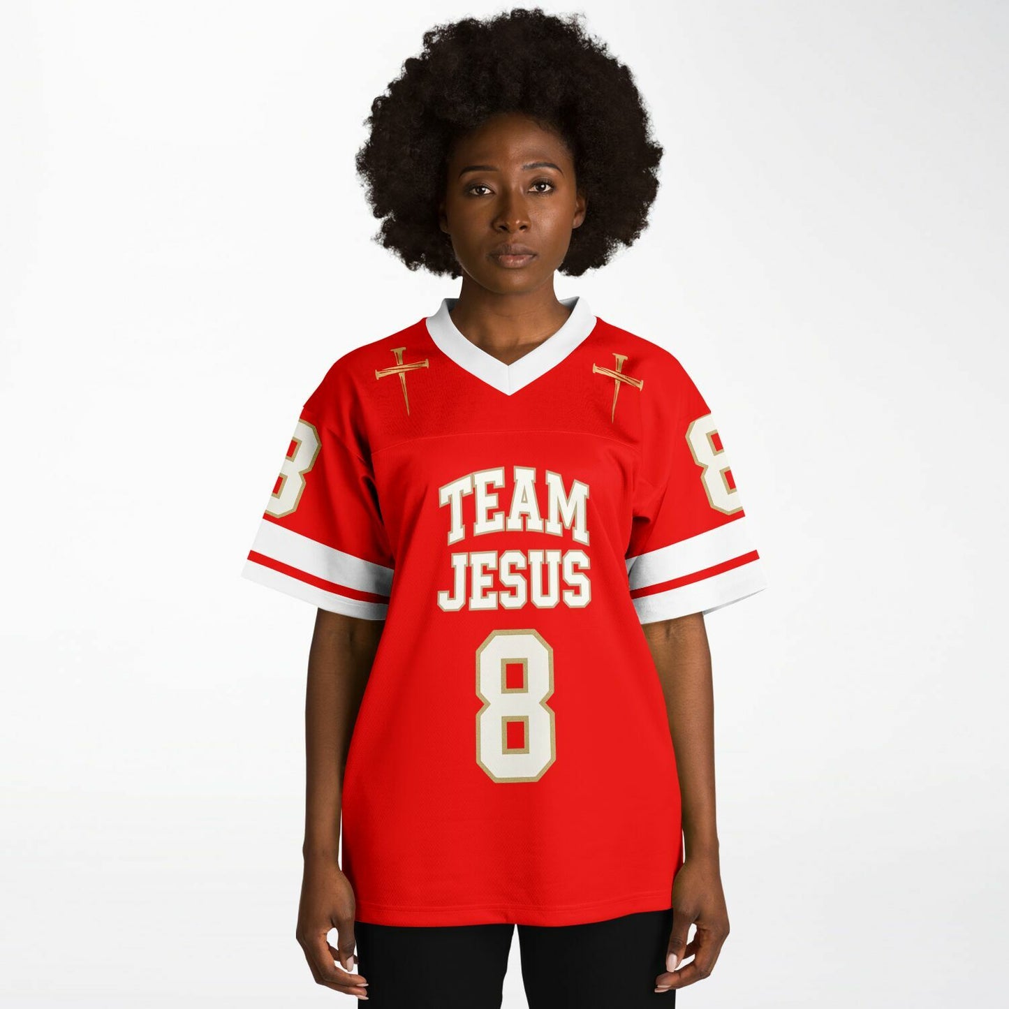 Team Jesus Football Jersey