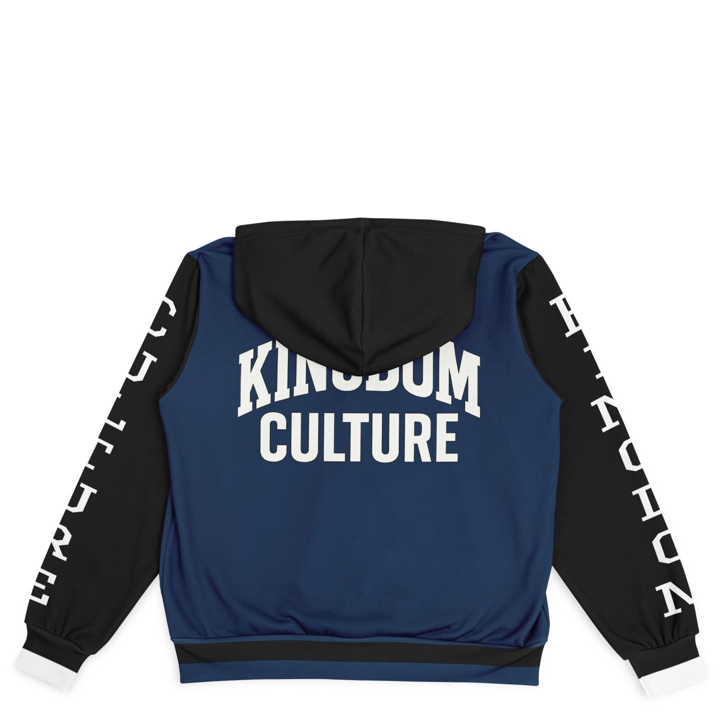 Kingdom Culture Hooded Baseball Jacket