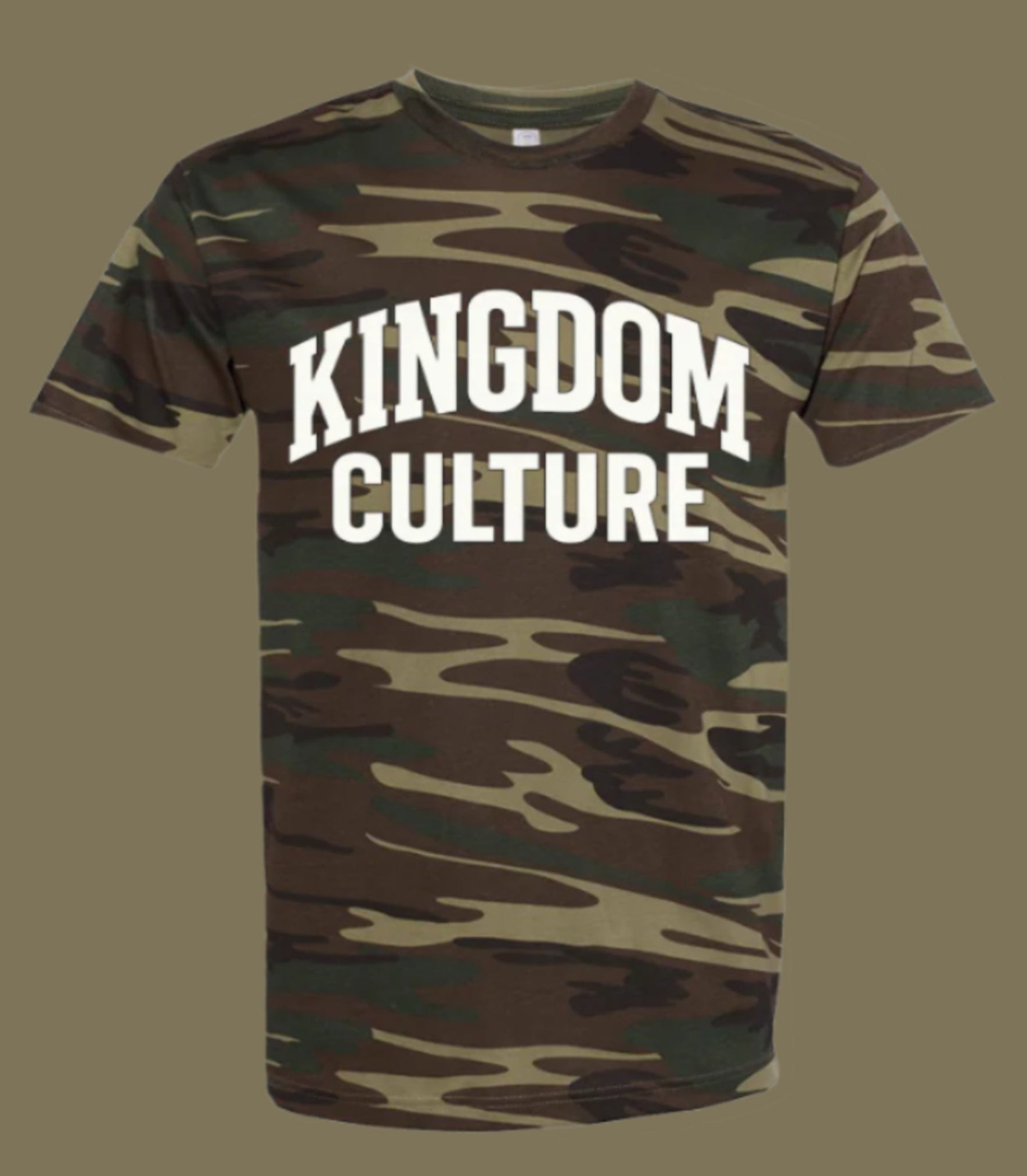Kingdom Culture Camo Tee