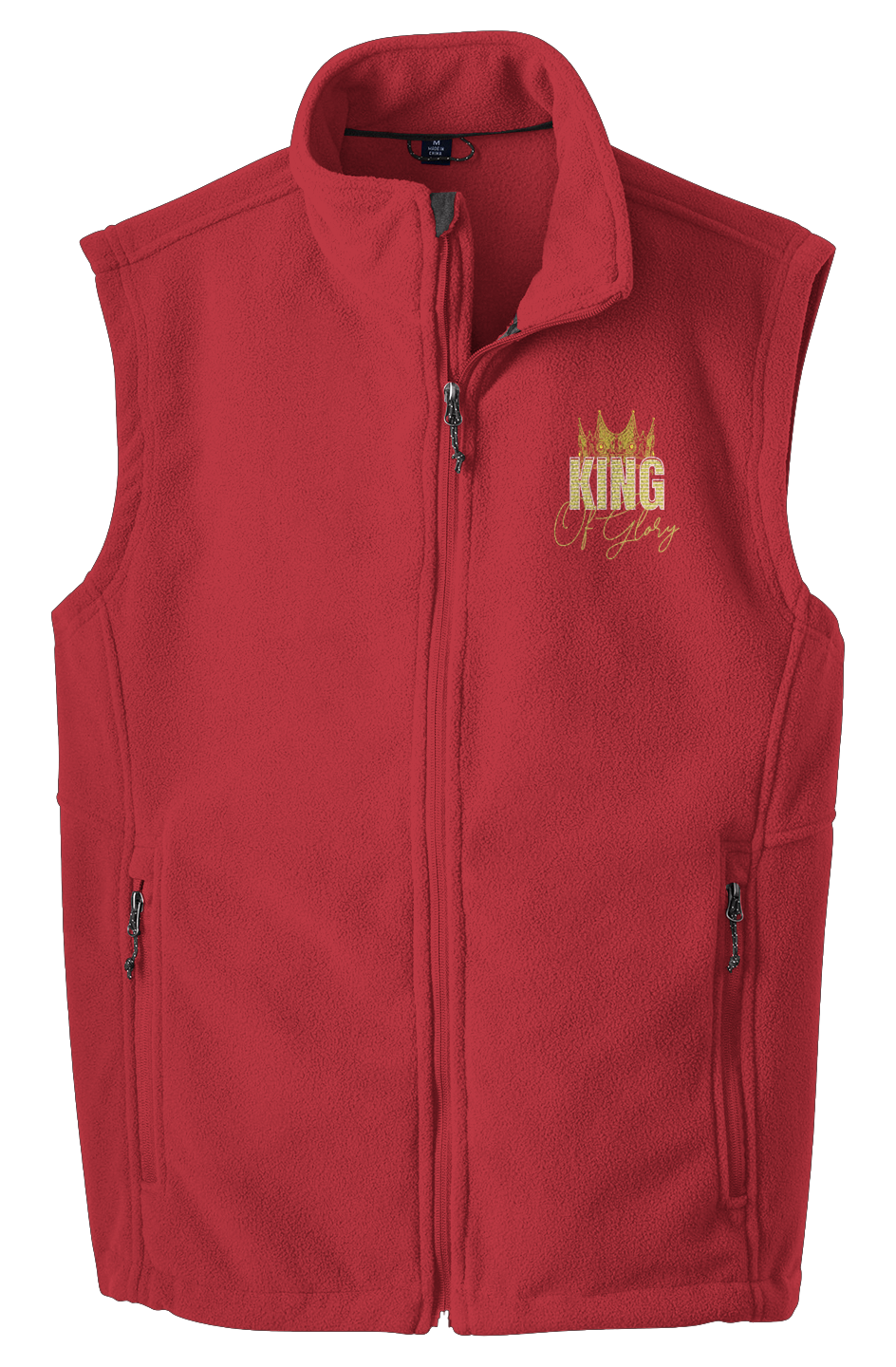 King of Glory Fleece Vest
