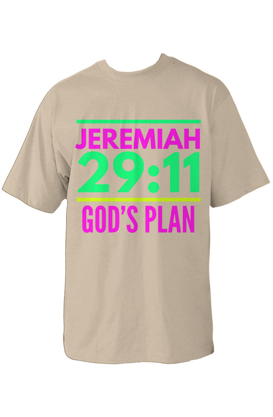 God's Plan (Jeremiah 29:11) Oversized T Shirt