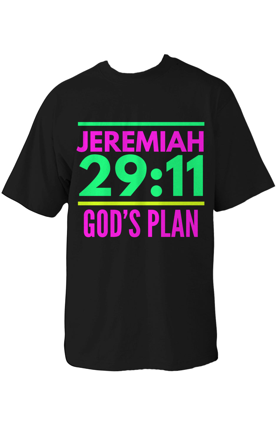 God's Plan (Jeremiah 29:11) Oversized T Shirt