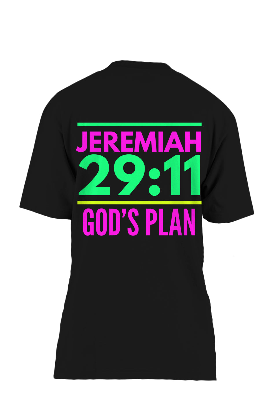 God's Plan (Jeremiah 29:11) Oversized T Shirt
