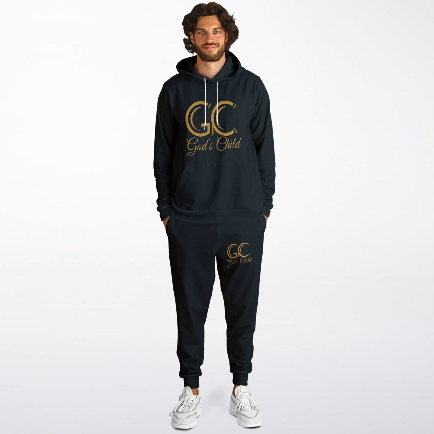 God's Child Sweat Suit (Black)