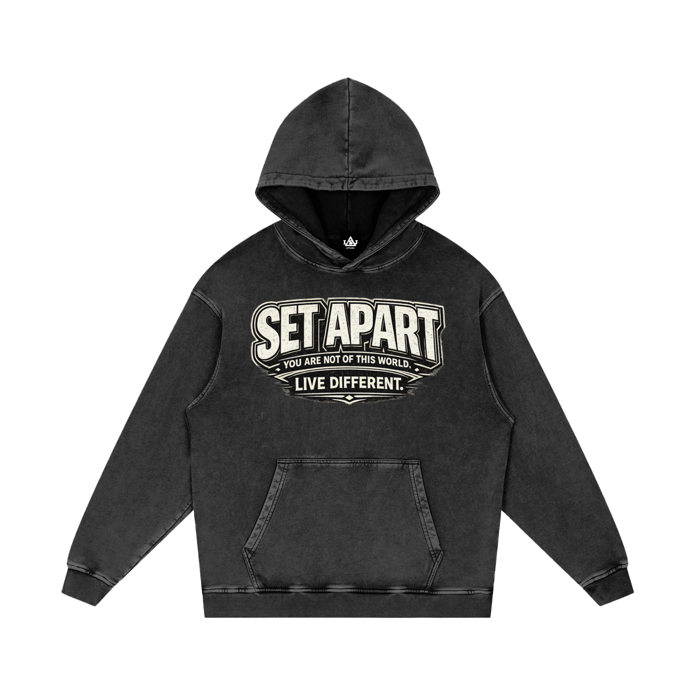 Set Apart Snow Washed Hoodie