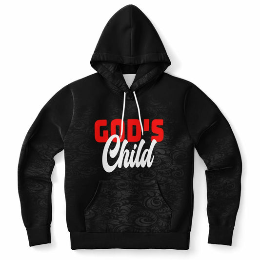God's Child Graphic All Over Print Hoodie