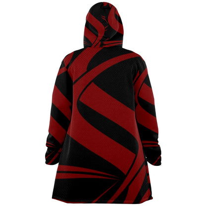 LSJ Black & Red Microfleece Cloak
