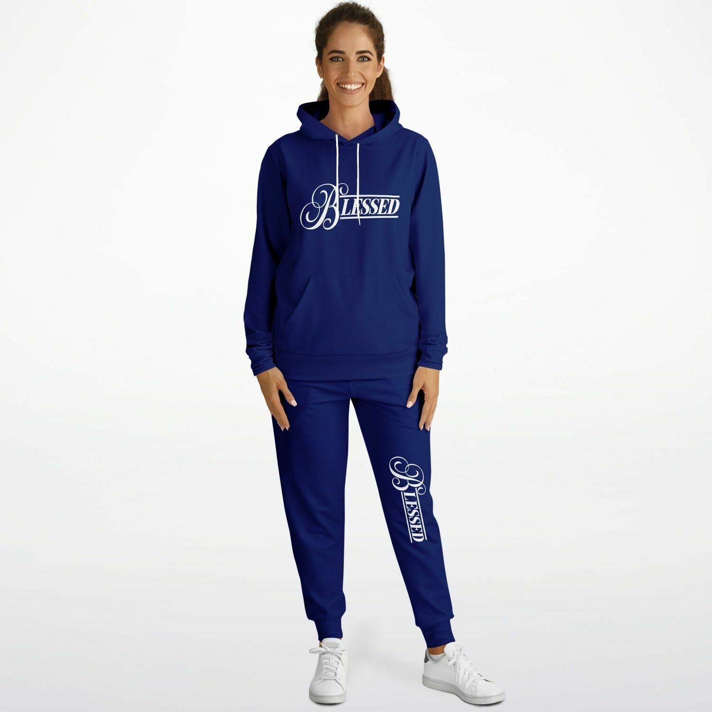 Blessed Sweatsuit - Navy