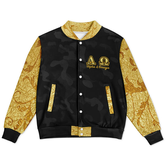 Alpha & Omega Varsity Jacket