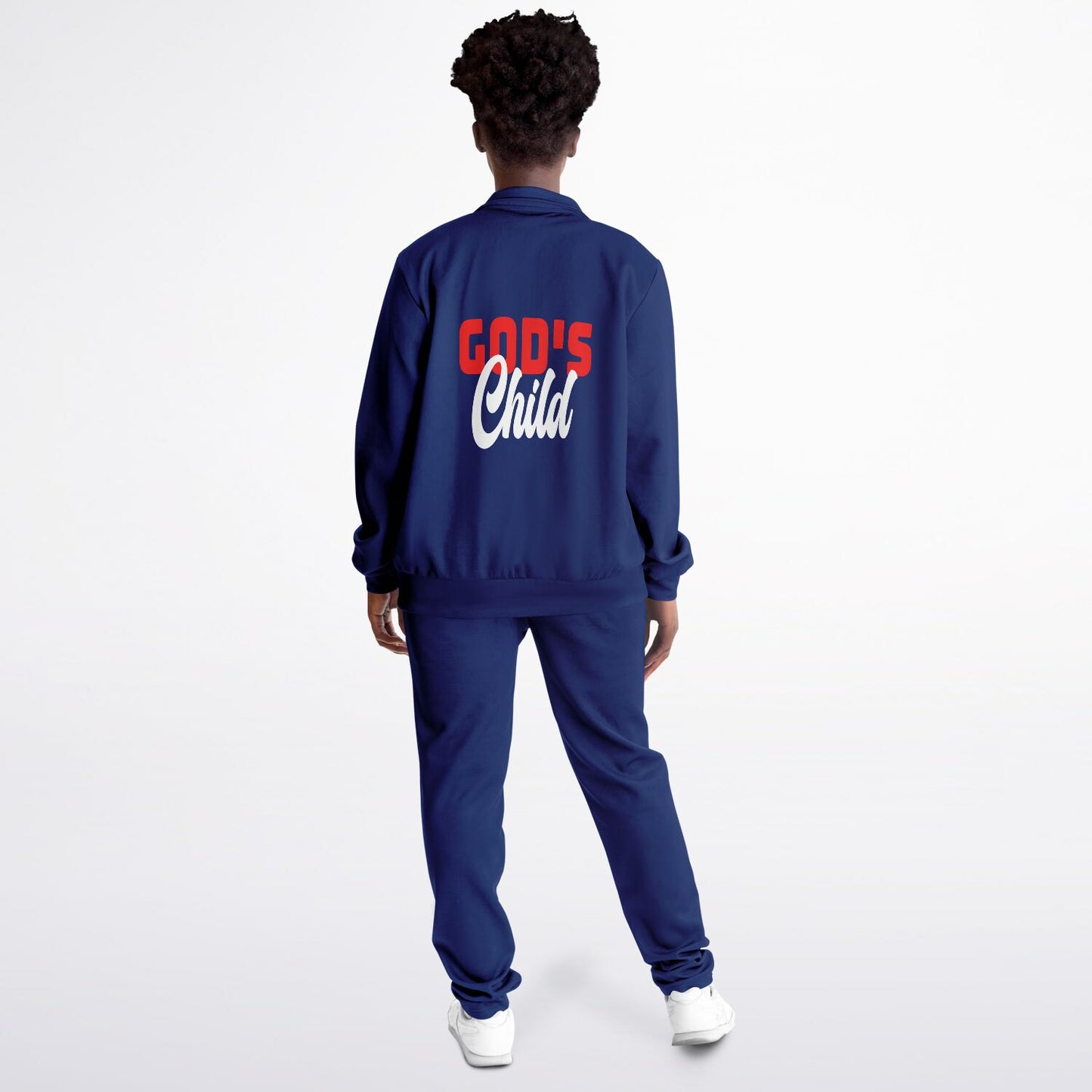 God's Child Navy Blue Tracksuit