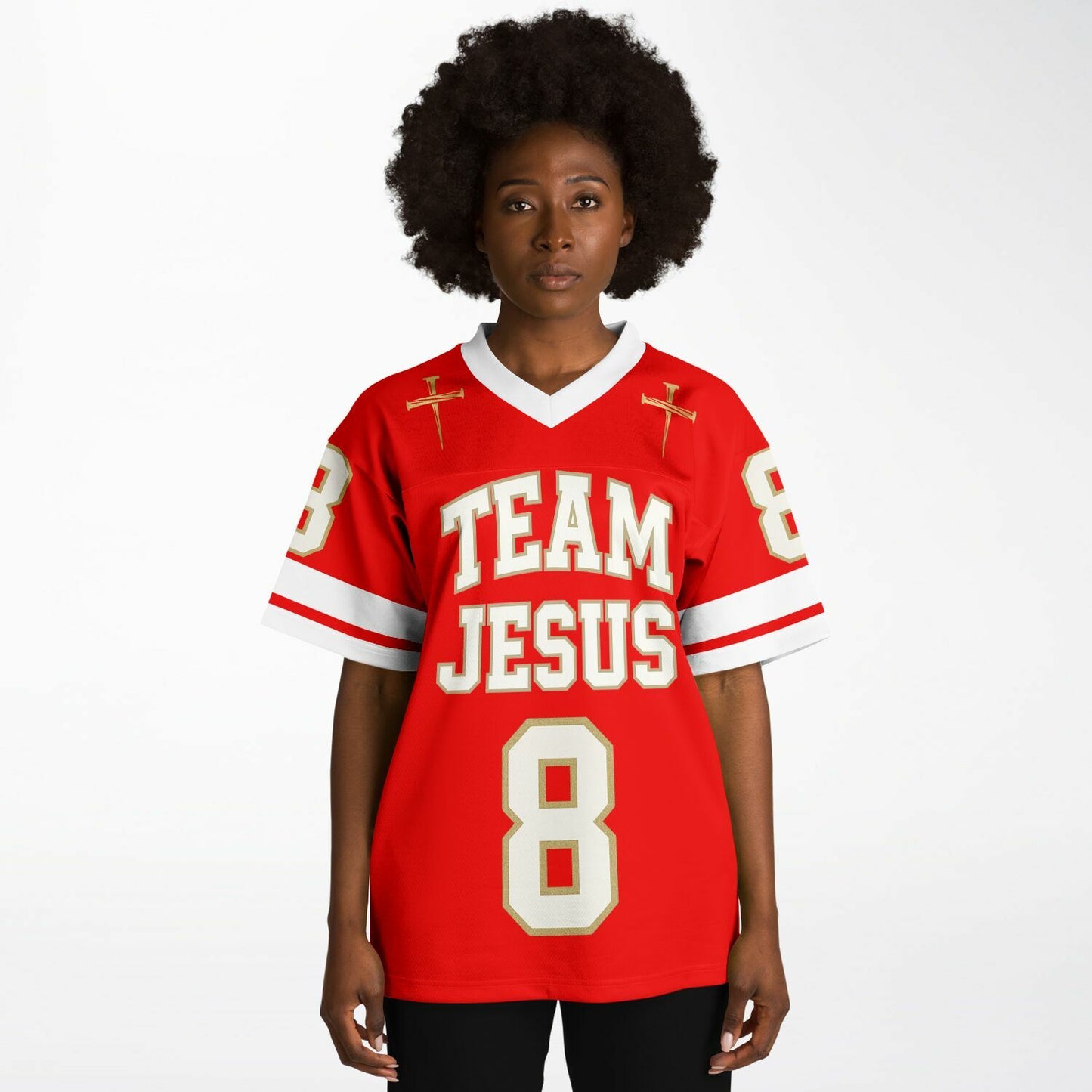 Team Jesus Football Jersey