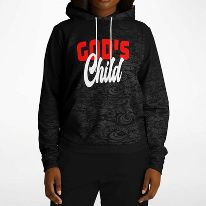 God's Child Graphic All Over Print Hoodie