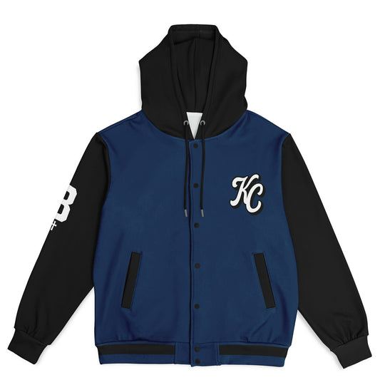 Kingdom Culture Hooded Baseball Jacket