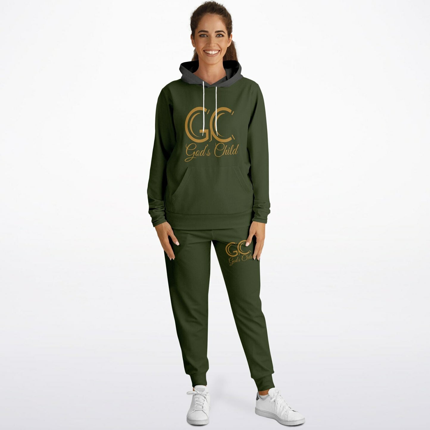 God's Child Sweat Suit (Olive)