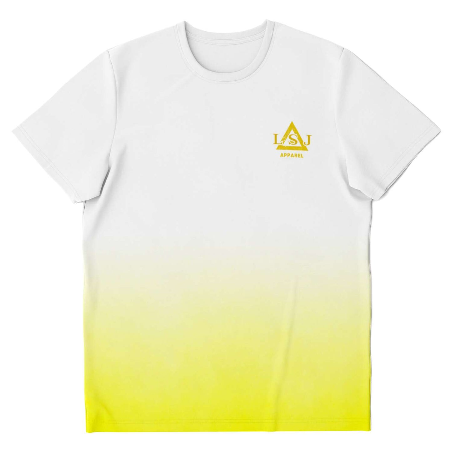 LSJ Yellow & White Ombre Short Set