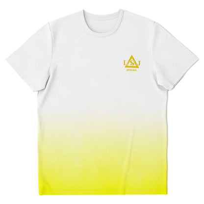 LSJ Yellow & White Ombre Short Set