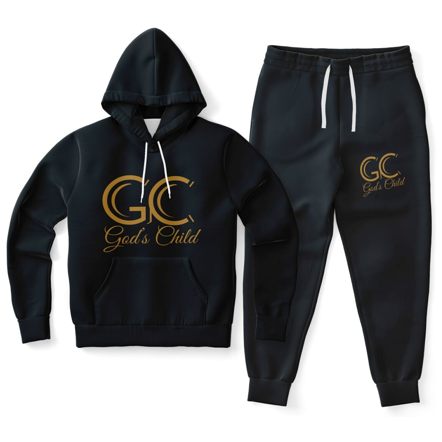 God's Child Sweat Suit (Black)