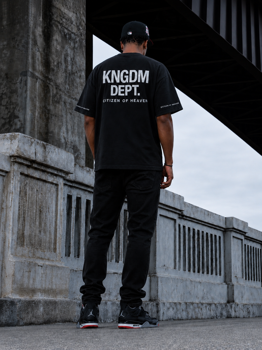 KNGDM Dept Oversized Cotton T-Shirt