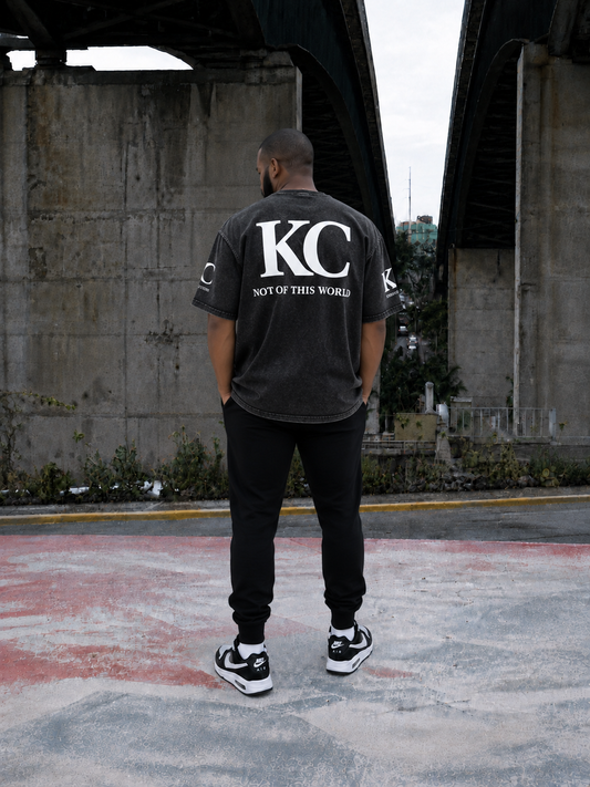 KNGDM Citizen Snow Washed Oversized Cotton T-Shirt