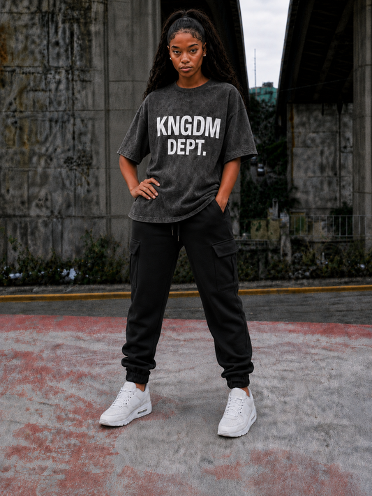 KNGDM Dept Mineral Washed Tshirt