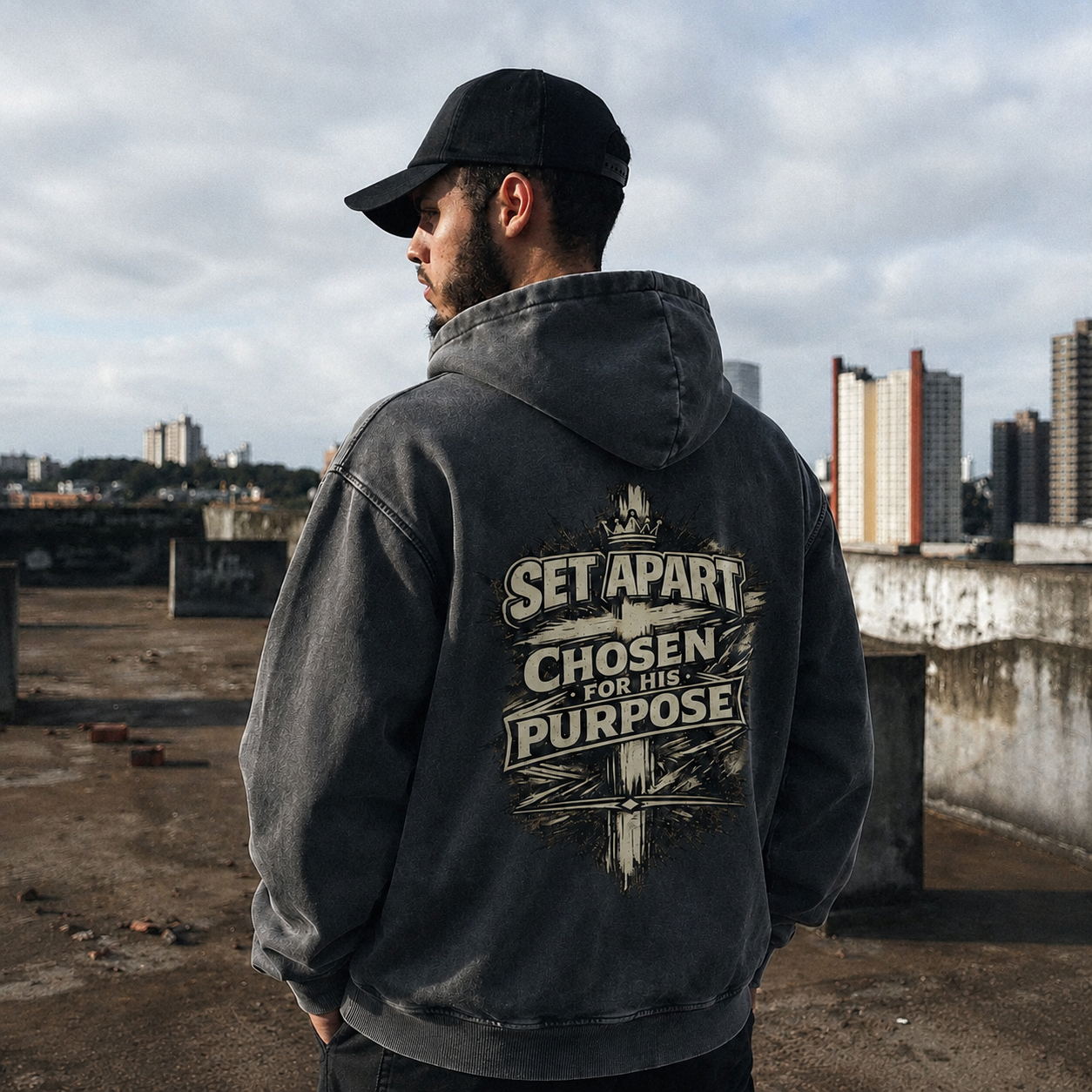 Set Apart Snow Washed Hoodie