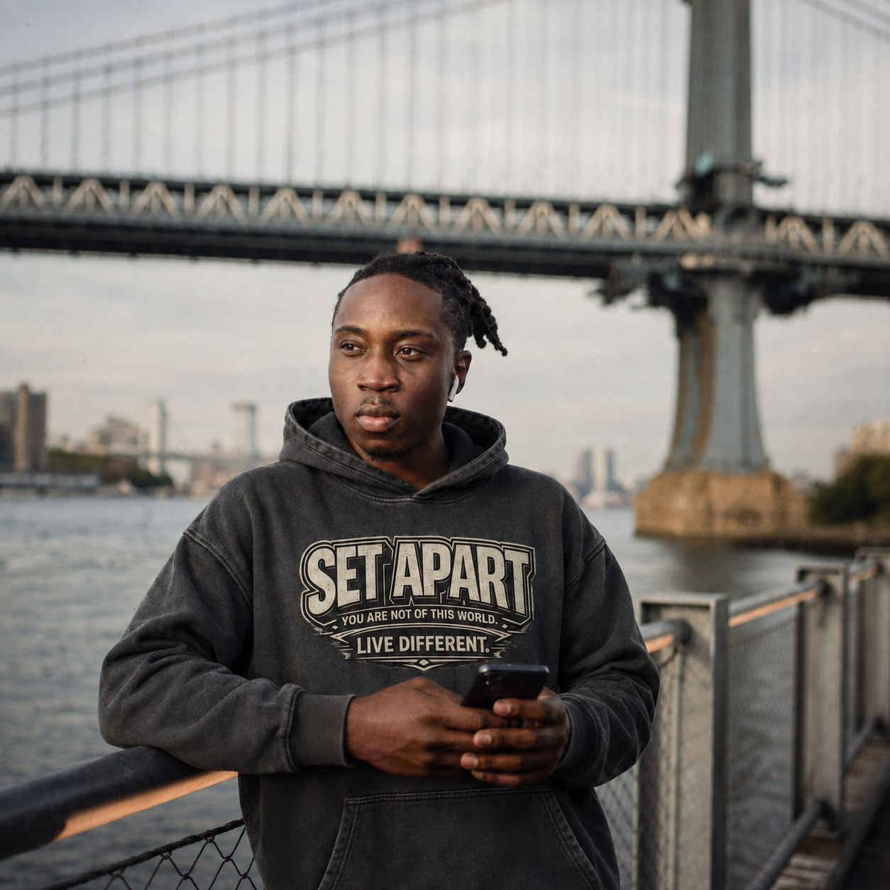 Set Apart Snow Washed Hoodie