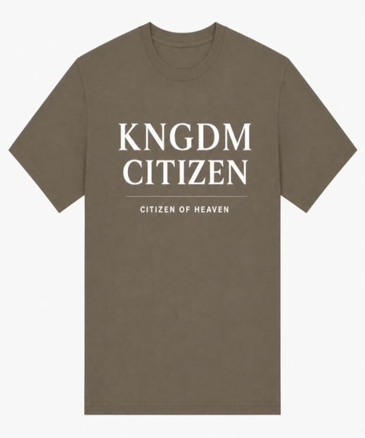 KNGDM Citizen Olive Tshirt