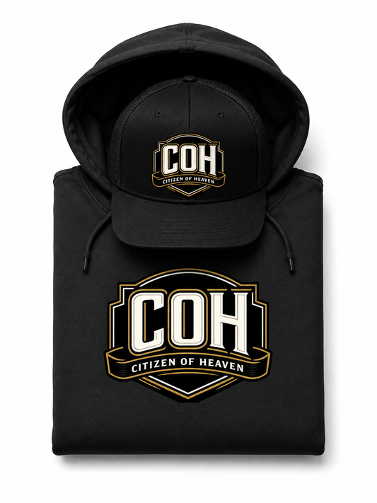 Citizen of Heaven Hoodie + Hat Combo