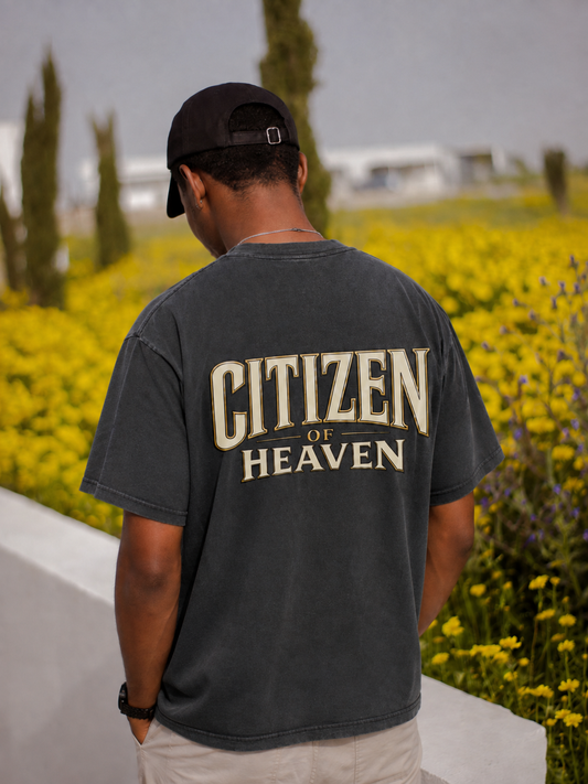 Citizen of Heaven Vintage Washed Frayed T-Shirt