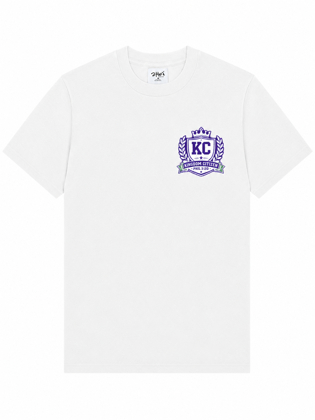 Kingdom Citizen Badge White Tee